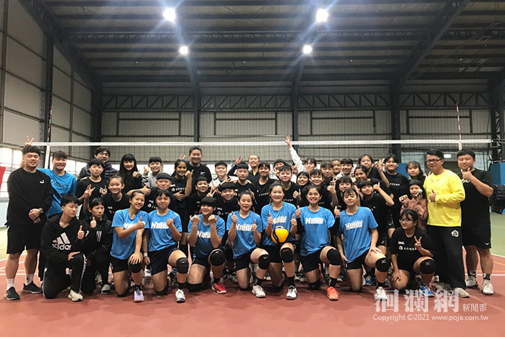 東華體育中心公開組女子排球隊移地訓練暨招生宣