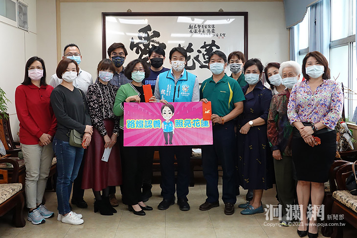 集花蓮在地企業、善心人士之愛心 點亮大街小巷