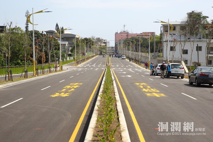 新興路支線月底即將開通，魏嘉賢關心工程進度