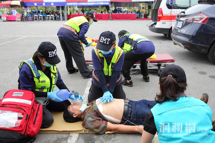 花蓮市結合九河局防汛演練，強化救災默契守護市民