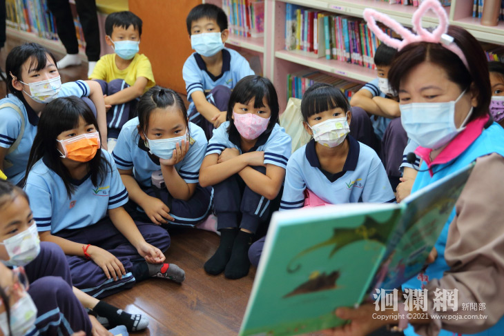 吉圖分享世界書香日  游淑貞化身直播主說故事