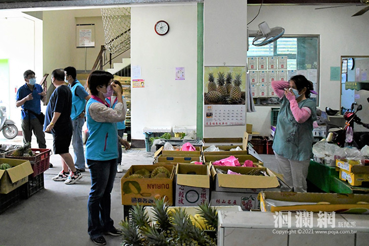 游淑貞視察公有市場及鄉立幼兒園，積極為吉安鄉防