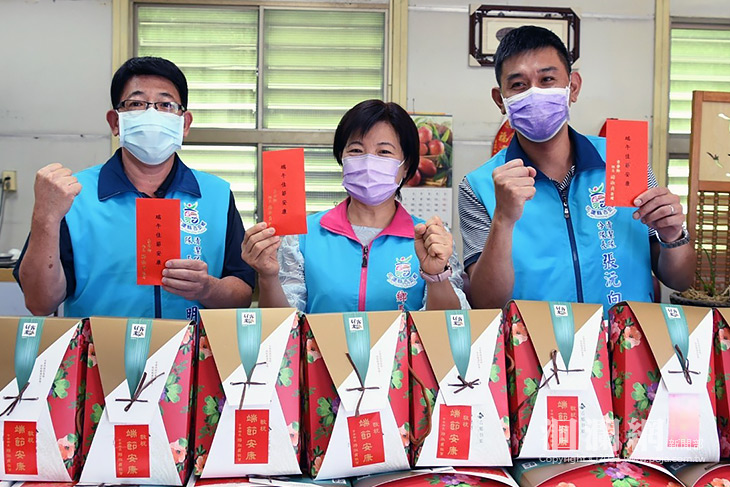 視同仁如家人，游淑貞在堅守防疫端陽時刻致送暖心