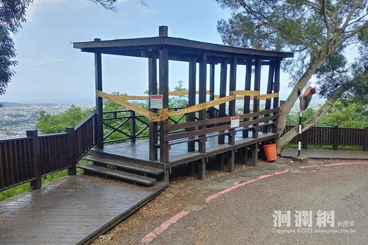 配合防疫三級警戒，吉安鄉轄內自行車道、遊憩步道