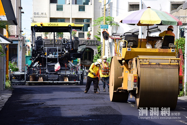 花蓮市爭取前瞻經費，提升富安路與富強路等道路品