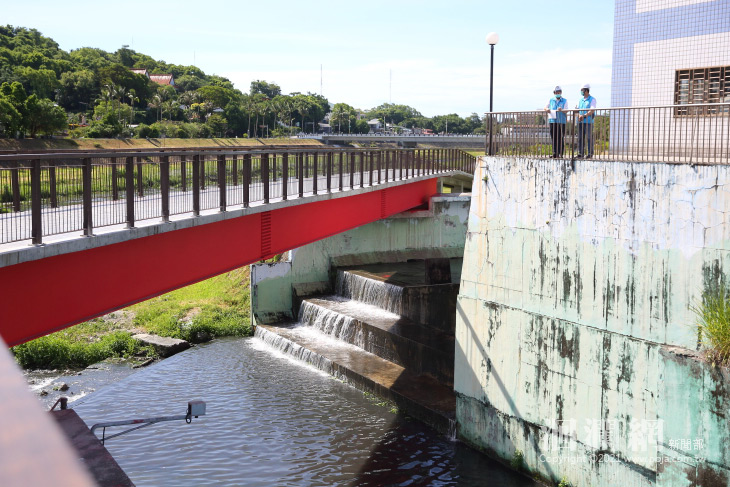 連日地震頻繁，魏嘉賢市長視察萬壽抽水站整備現況