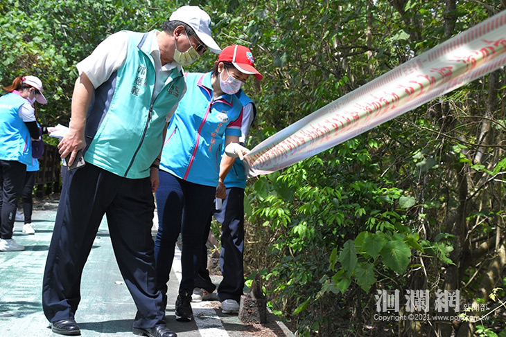 吉安鄉光華河岸自行車步道優化工程  即日起封閉