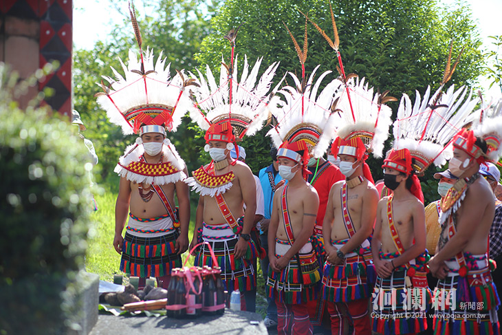 吉安鄉各部落接力式辦理祭祖靈祈福儀式