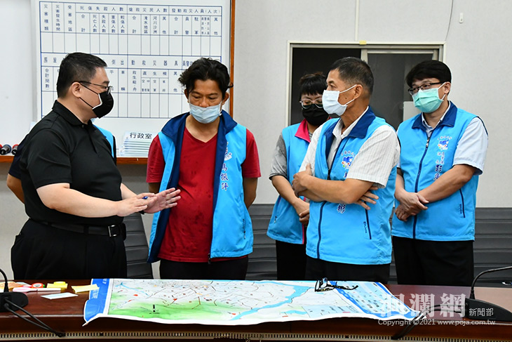 吉安鄉公所團隊總動員配合防救兵推輔導工作