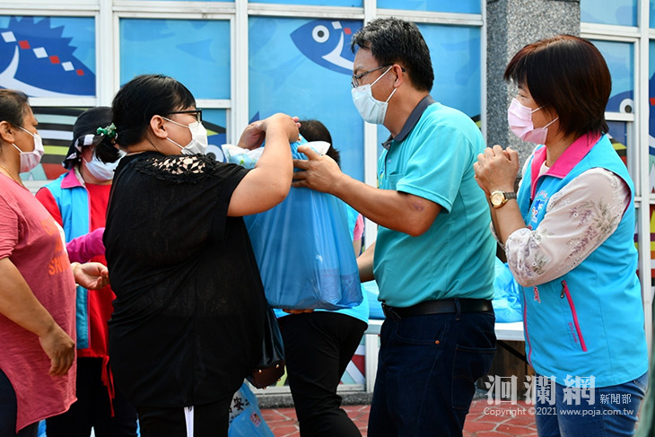 吉安觀音寮匯集百萬生活物資   捐贈優質吉安米