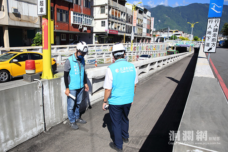 改善路面不平整 中山地下道機車道刨鋪施工