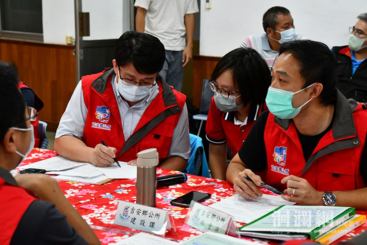 吉安鄉執行災害防救無腳本兵棋推演，強化應變搶救
