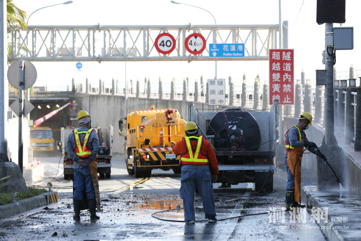 北濱外環道即日起養護作業 用路人請配合改道