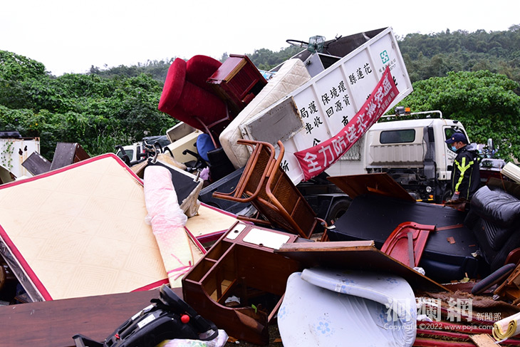 花蓮市大宗廢棄物即日起收運 清運量估約六千件