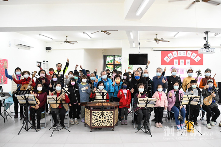 游淑貞挹注光華國樂團研習資源，譜出社區老幼共學