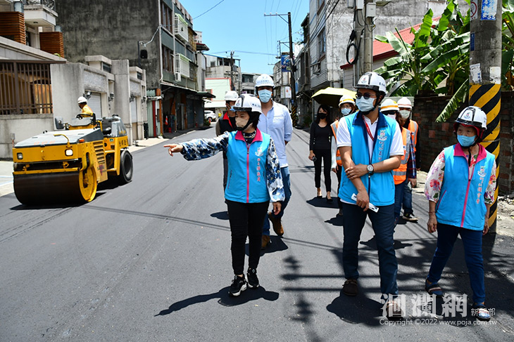 吉安鄉道路施工把關，養護品質再提升
