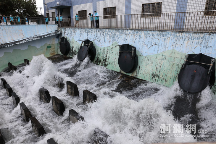 汛期抵達，花蓮市加強抽水站整備應變