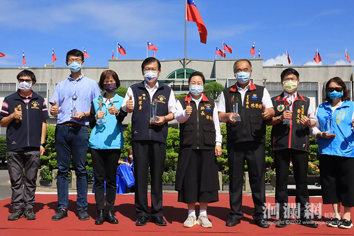 111年度防汛演習新城鄉公所榮獲全縣「冠軍」