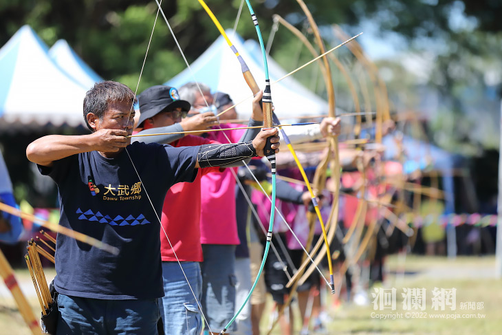 吉安鄉長盃Truku族傳統射箭比賽  數百位好手齊