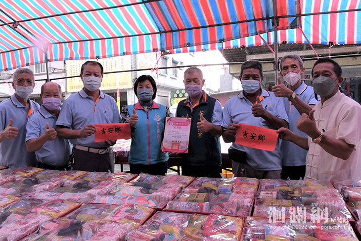 游淑貞感謝聖天宮、聖能宮善心挹注吉安弱勢家庭