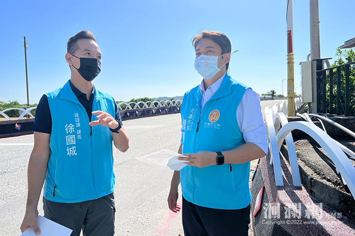 花蓮市善用國防部睦鄰基金 改善美化國福大橋