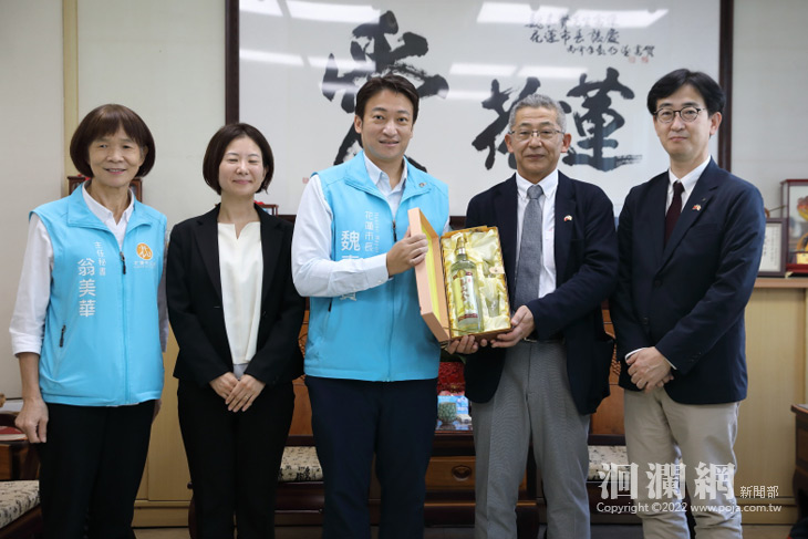 友好城市首度來花，釧路市觀光踩線團抵花交流