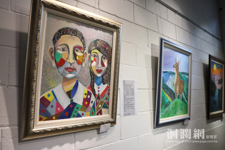 陳珮斐師生作品百幅聯展 驚艷吉安好客藝術村