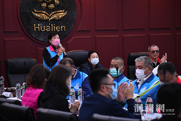 徐榛蔚會見吉安鄉長游淑貞  縣鄉協力促進地方產