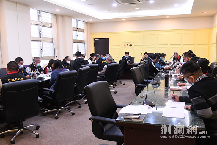 縣長徐榛蔚邀集光復鄉公所、代表會召開會議 為