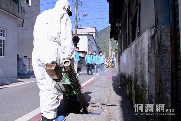 吉安鄉今起展開巡迴登革熱防治消毒
