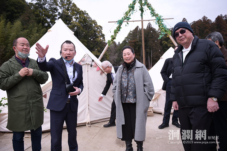 日本最大豪華休閒農業露營區，徐榛蔚率團取經 促