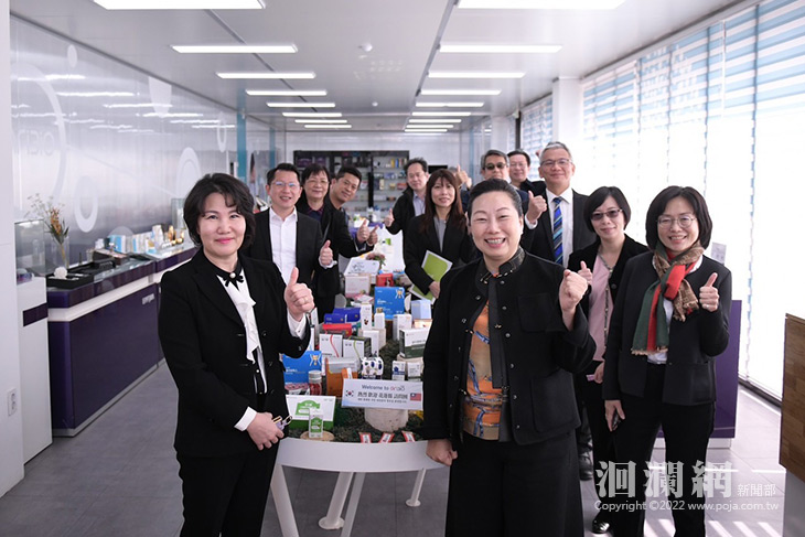 徐榛蔚考察韓國忠北科技園區 促花蓮健康產業發