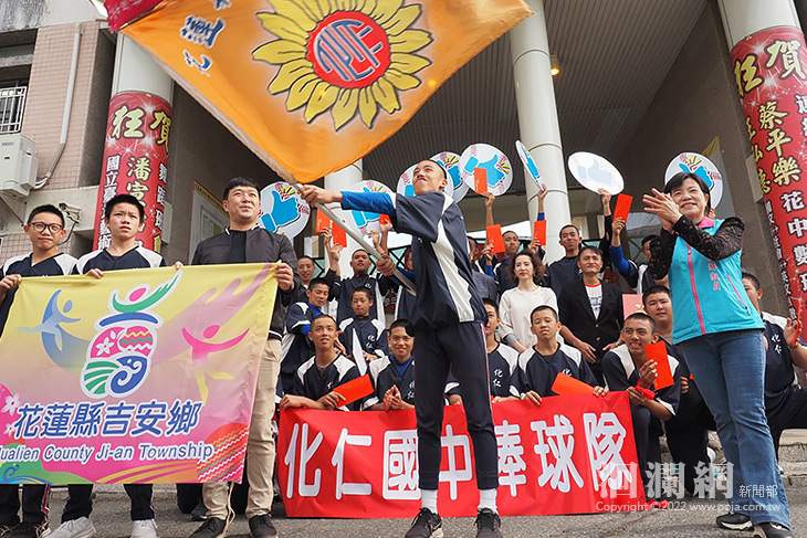 吉安鄉化仁國中挑戰全國棒球賽  游淑貞為球將出