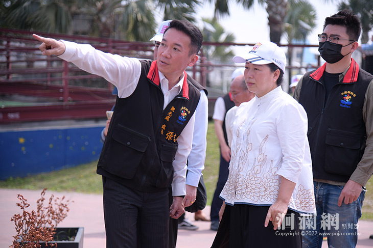 打造遊憩觀光共融新據點 花蓮縣長徐榛蔚視察東
