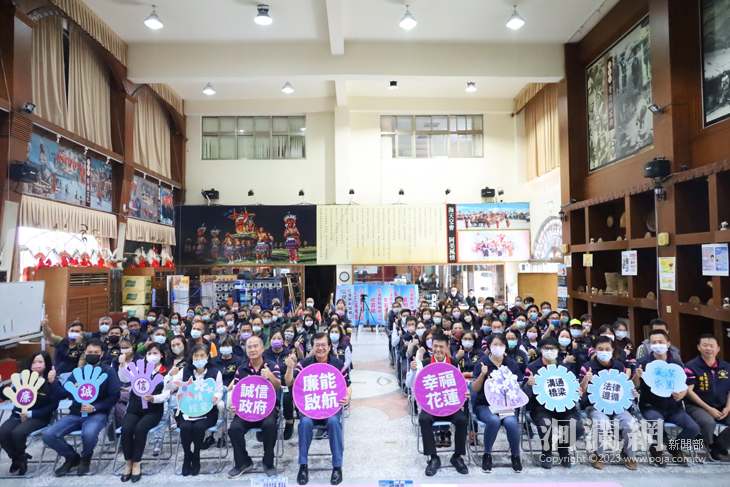 簽署透明廉能公約 新城鄉落實清廉執政之決心
