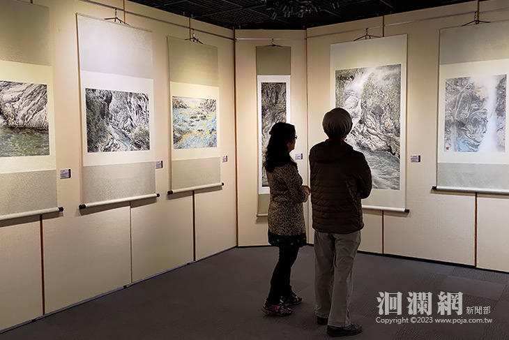 淢㵎太魯閣―詹惠美墨彩創作展 太魯閣遊客中心