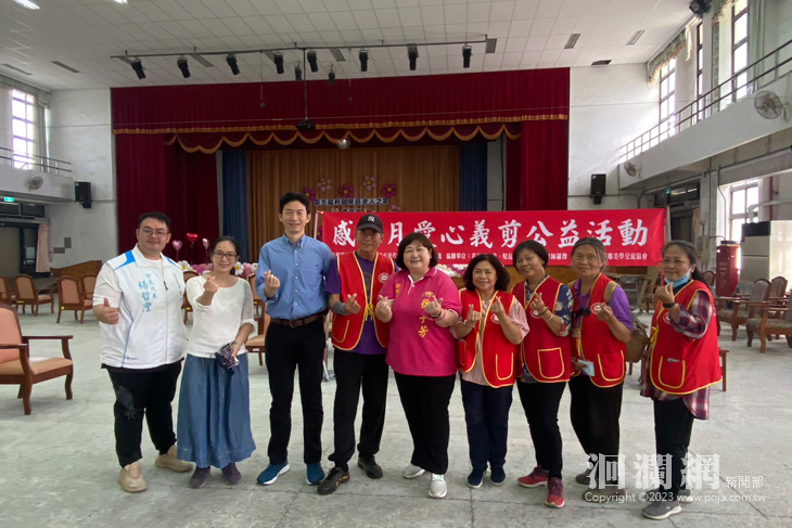 感恩月愛心公益敬老，徐子芳與東區老人之家長輩同