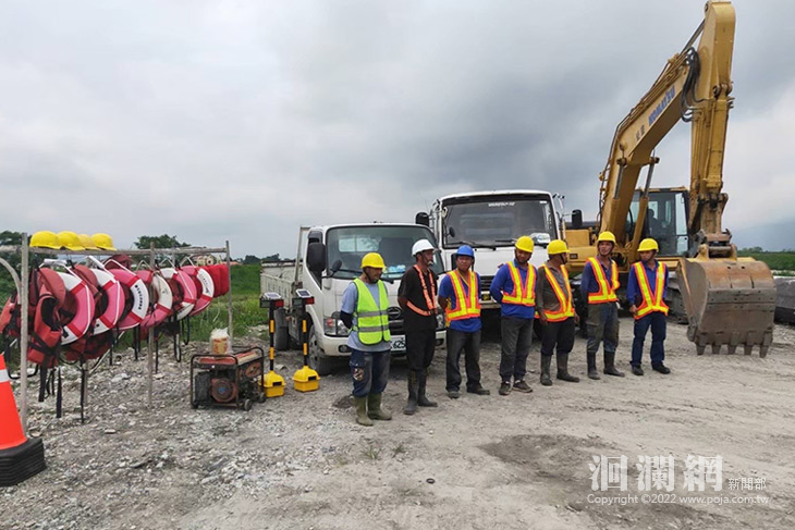 九河局整備兵分多路 提醒轄區夥伴共同嚴防強颱