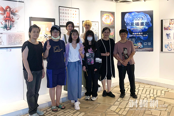 太平洋畔的插畫展~東華大學藝創系創意插畫 維納