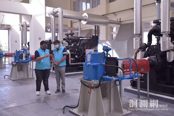 颱風杜蘇芮發布陸警 魏嘉彥視察南濱抽水站