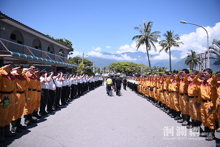殉職消防小隊長蔡璽鈞追晉分隊長 花蓮消防弟兄