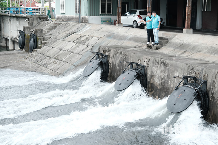 強颱蘇拉來襲  魏嘉彥視察抽水站要求戒備因應