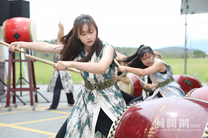 2023縱谷客韻季前進富里 米鄉擊鼓樂悠揚  神轎