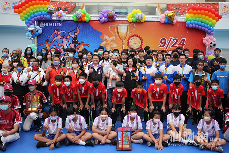 國民體育日 花蓮縣24日表揚基層體育有功人員暨