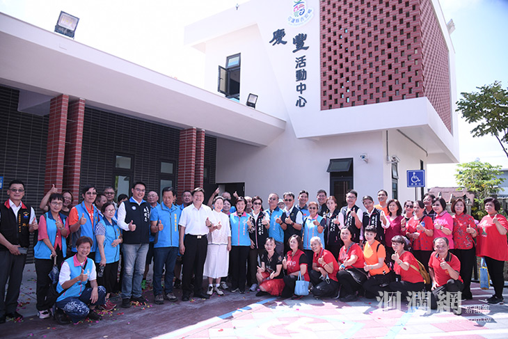 吉安慶豐村活動中心啟用 徐榛蔚持續積極完善各