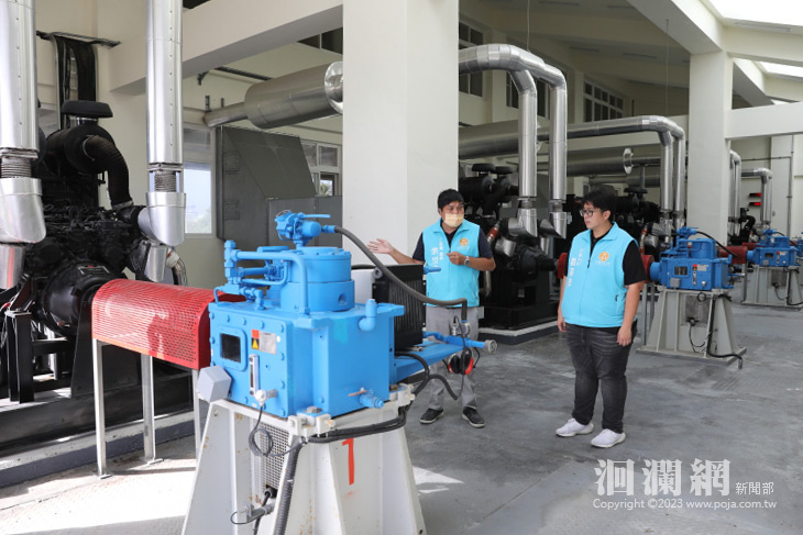 中颱小犬發布陸警 魏嘉彥視察防颱整備工作