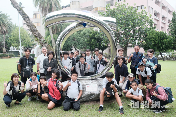 与那国町小學生跨海來臺畢旅 魏嘉彥盼留美好回