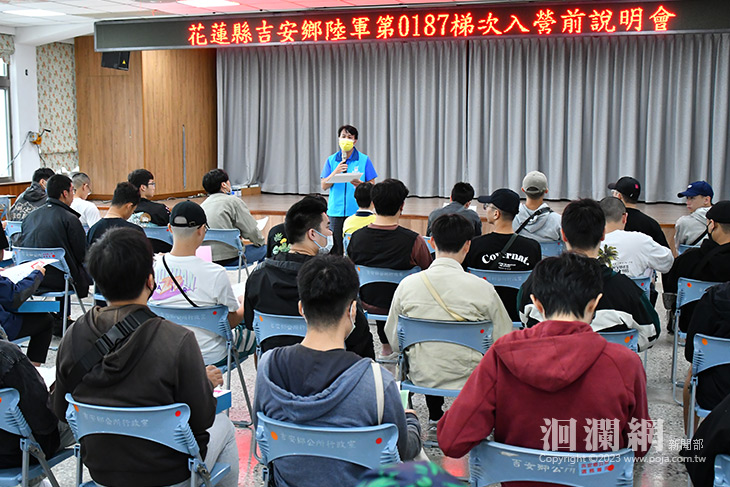 吉安之子光榮從軍，游淑貞期勉役男承擔家園守護