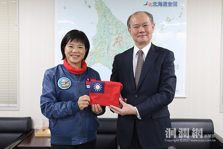 游淑貞率團北海道行銷吉安遊程