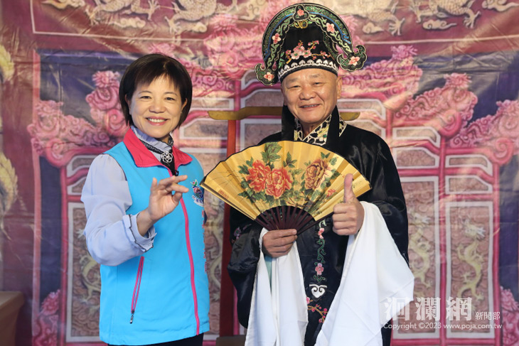 吉安客家文化藝術節收冬戲，鄉親扶老攜幼共下來戲